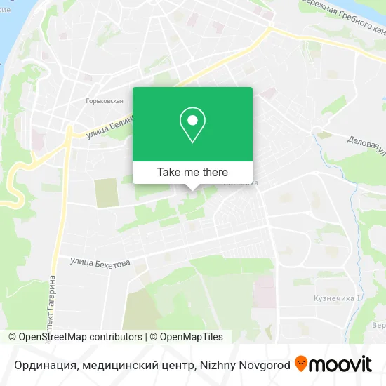 Ординация, медицинский центр map