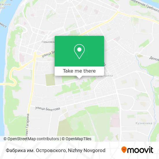 Фабрика им. Островского map