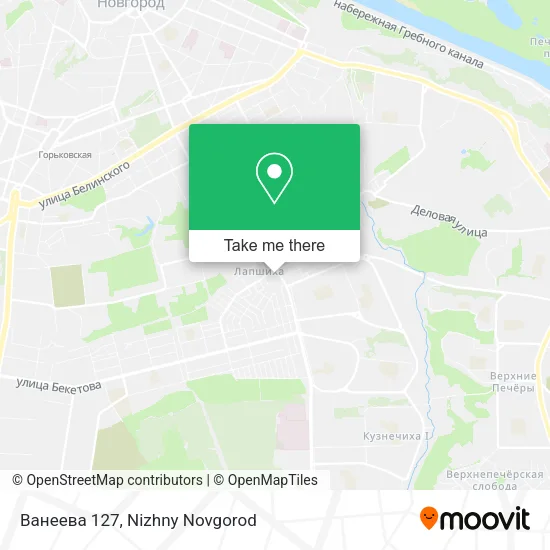 Ванеева 127 map