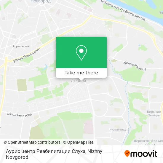 Аурис центр Реабилитации Слуха map