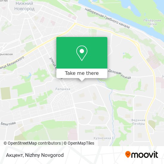 Акцент map