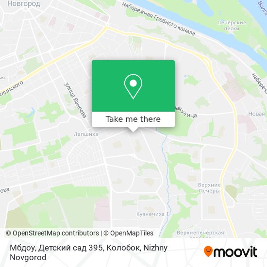Мбдоу, Детский сад 395, Колобок map