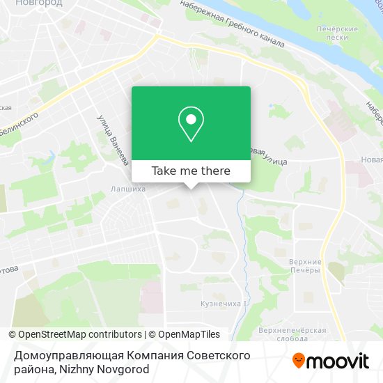 Домоуправляющая Компания Советского района map