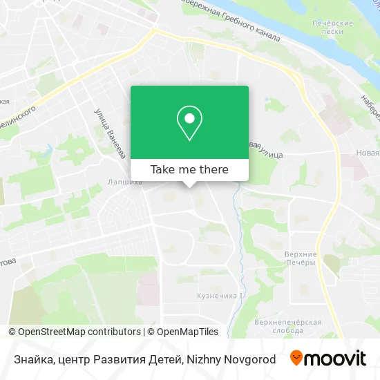 Знайка, центр Развития Детей map