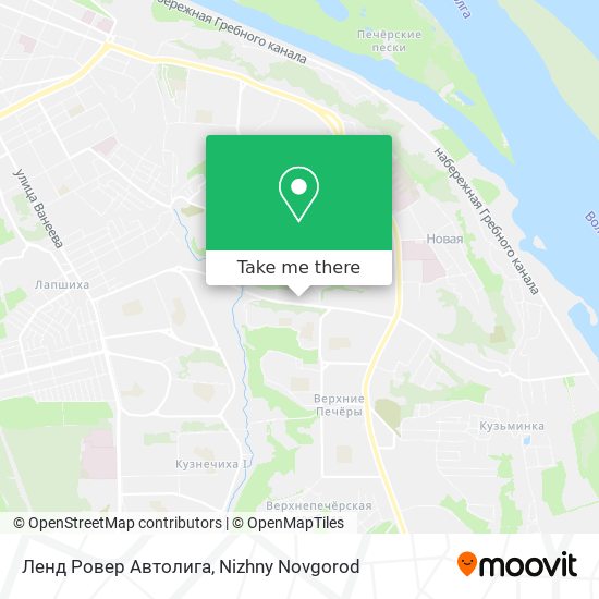 Ленд Ровер Автолига map