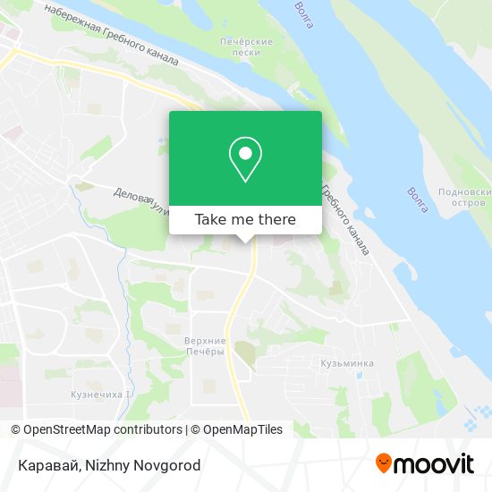Каравай map