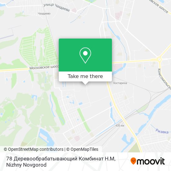 78 Деревообрабатывающий Комбинат Н.М map