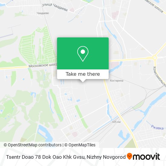 Tsentr Doao 78 Dok Oao Khk Gvsu map