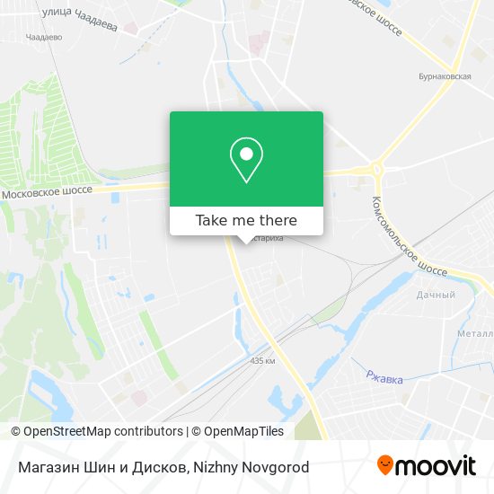 Магазин Шин и Дисков map