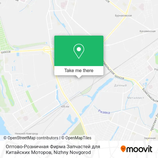 Оптово-Розничная Фирма Запчастей для Китайских Моторов map