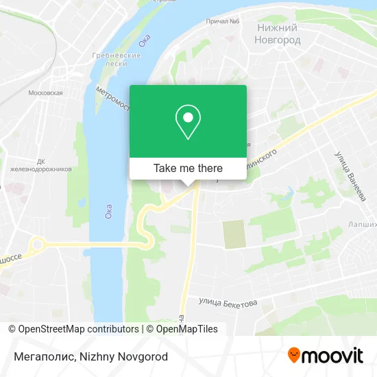 Мегаполис map