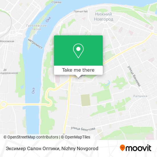 Эксимер Салон Оптики map