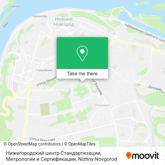 Нижегородский центр Стандартизации, Метрологии и Сертификации map
