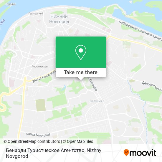 Бенарди Туристческое Агентство map