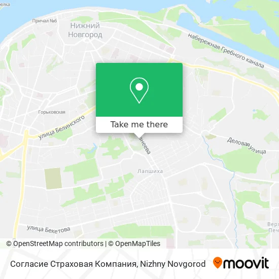 Согласие Страховая Компания map
