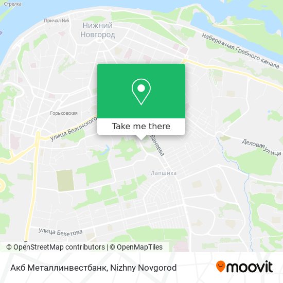 Акб Металлинвестбанк map