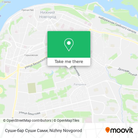 Суши-бар Суши Сами map