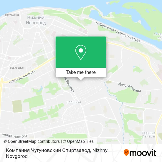 Компания Чугуновский Спиртзавод map