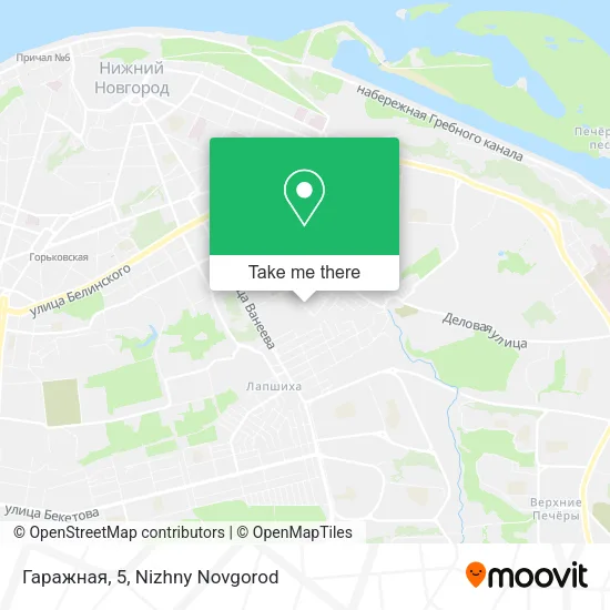 Гаражная, 5 map