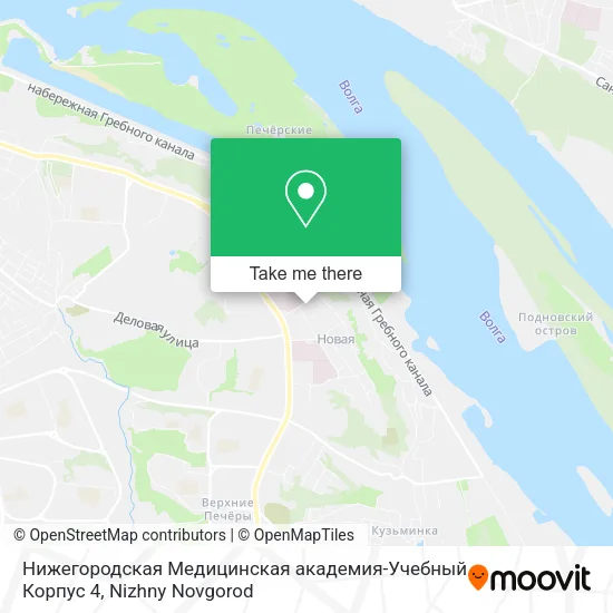 Нижегородская Медицинская академия-Учебный Корпус 4 map