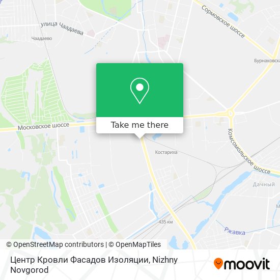 Центр Кровли Фасадов Изоляции map