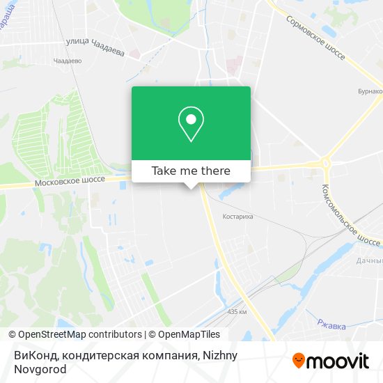 ВиКонд, кондитерская компания map