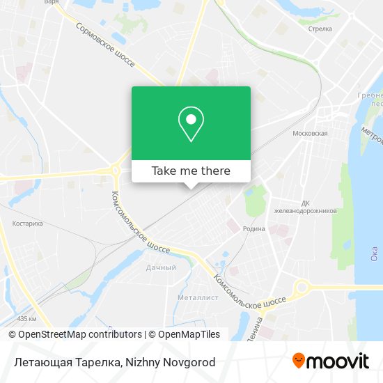 Летающая Тарелка map