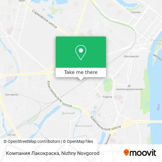 Компания Лакокраска map