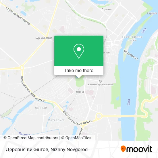 Деревня викингов map