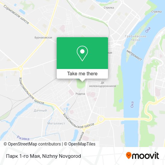 Парк 1-го Мая map