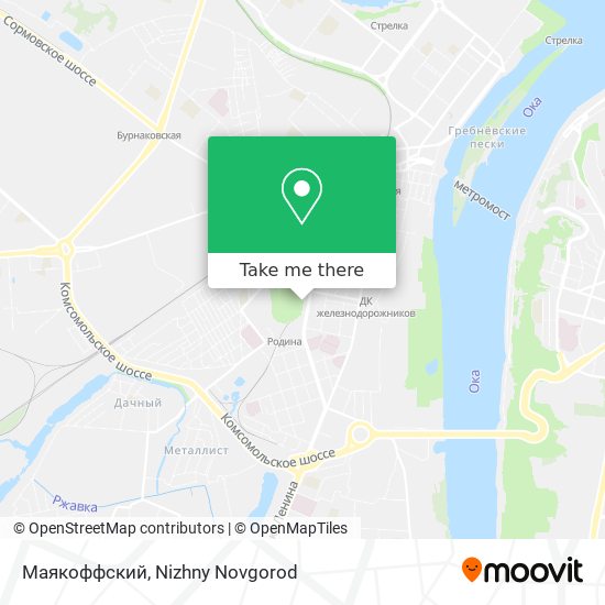 Маякоффский map
