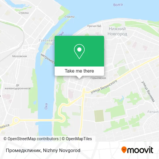 Промедклиник map