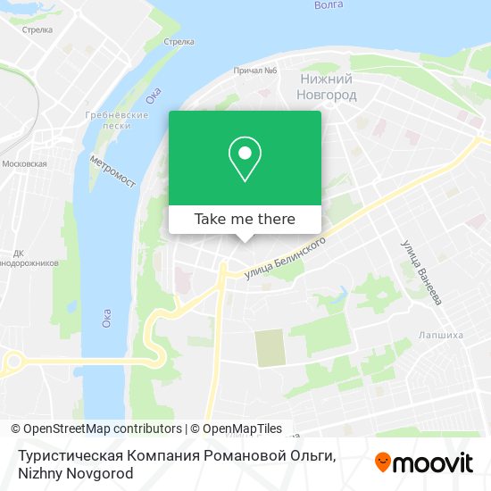 Туристическая Компания Романовой Ольги map