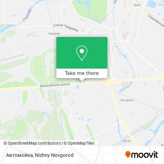 Автомойка map