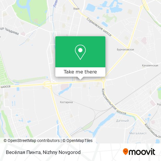 Весёлая Пинта map