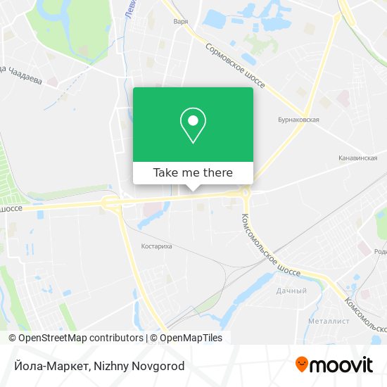 Йола-Маркет map