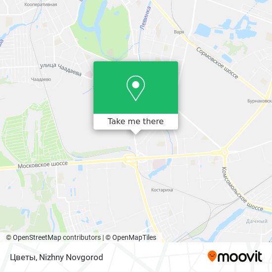 Цветы map
