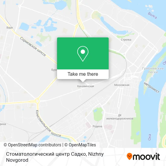 Стоматологический центр Садко map