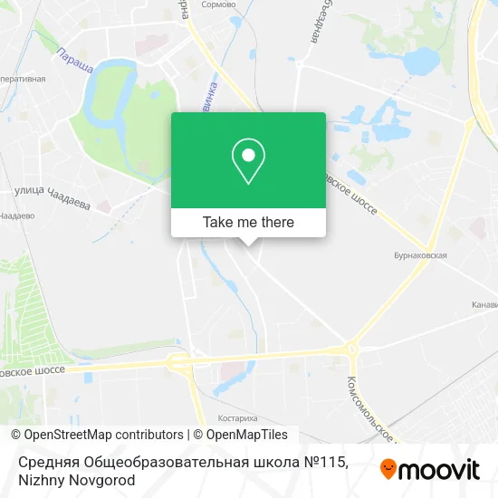 Средняя Общеобразовательная школа №115 map