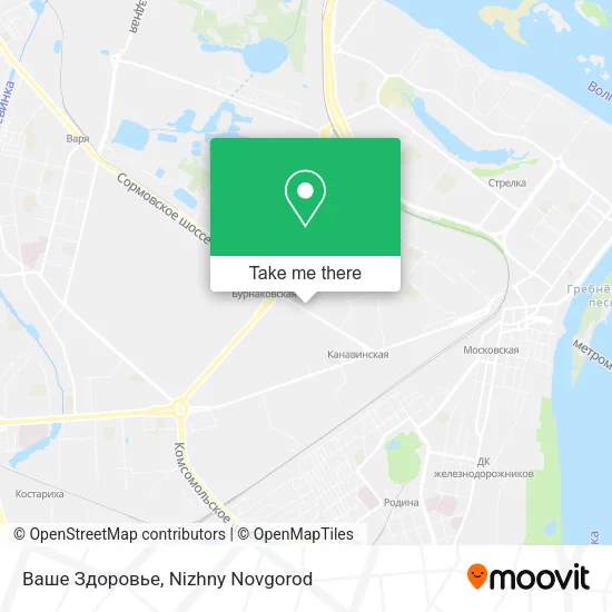 Ваше Здоровье map