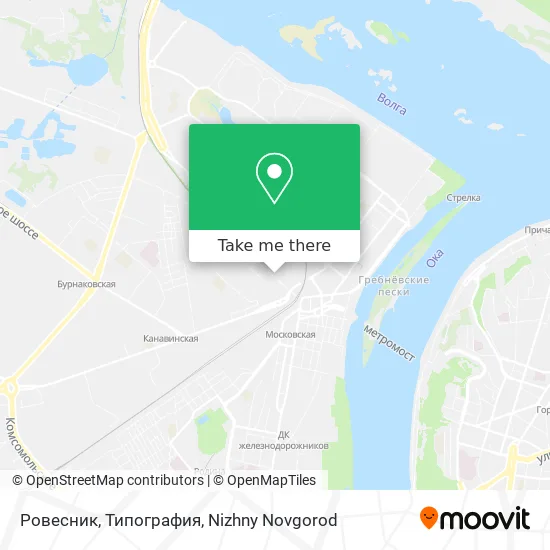 Ровесник, Типография map