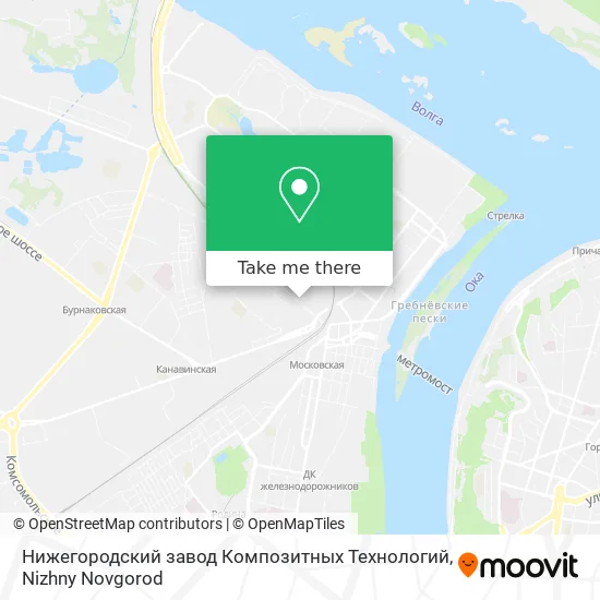 Нижегородский завод Композитных Технологий map