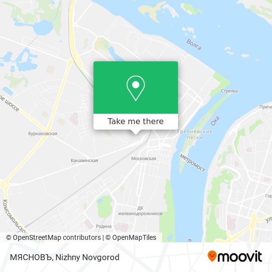 МЯСНОВЪ map