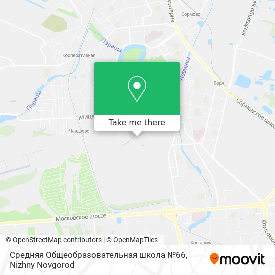 Средняя Общеобразовательная школа №66 map