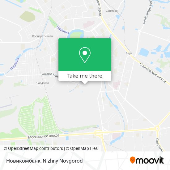 Новикомбанк map