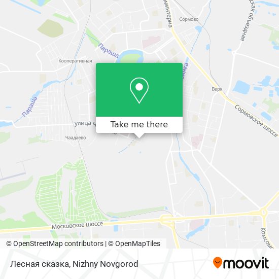 Лесная сказка map