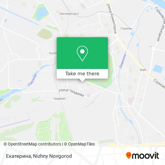 Екатерина map