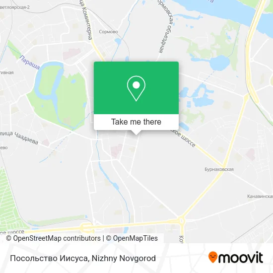 Посольство Иисуса map