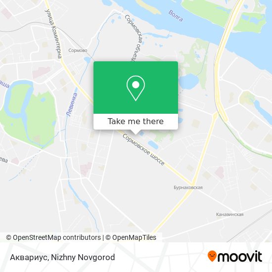 Аквариус map