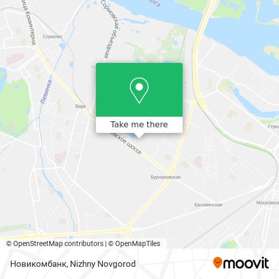 Новикомбанк map